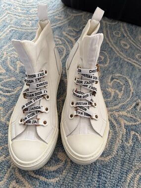 Christian Dior high tops sz 36